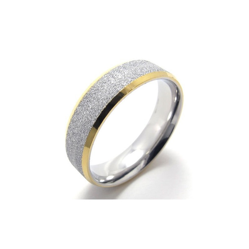 Ring I Titan Med Guldaccentpärla Ring I Titan Med Guldaccentpärla