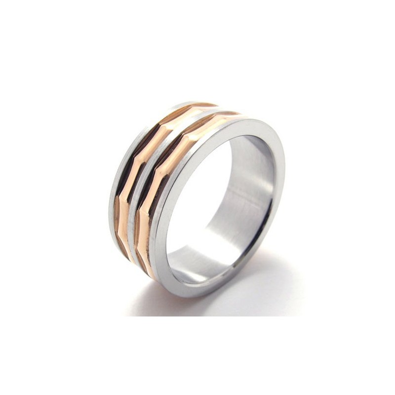 Kaffeguld Accent Titanring Kaffeguld Accent Titanring
