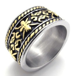 Guld Vintage Titanring