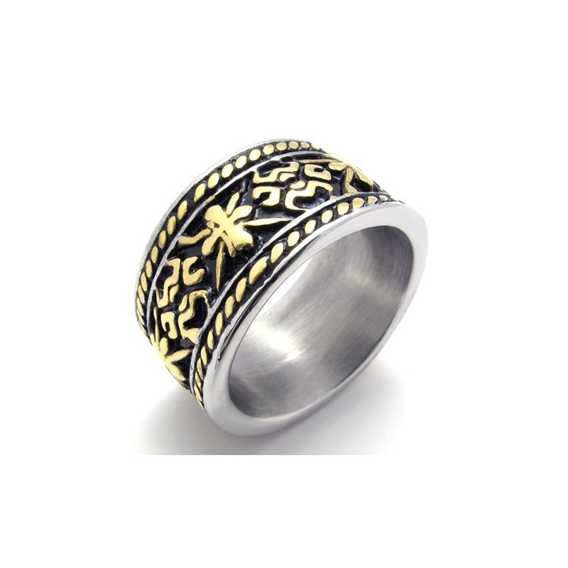 Guld Vintage Titanring Guld Vintage Titanring