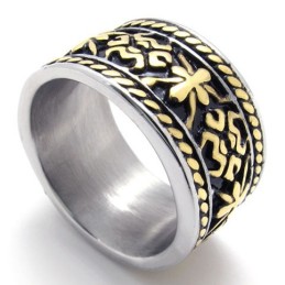 Guld Vintage Titanring