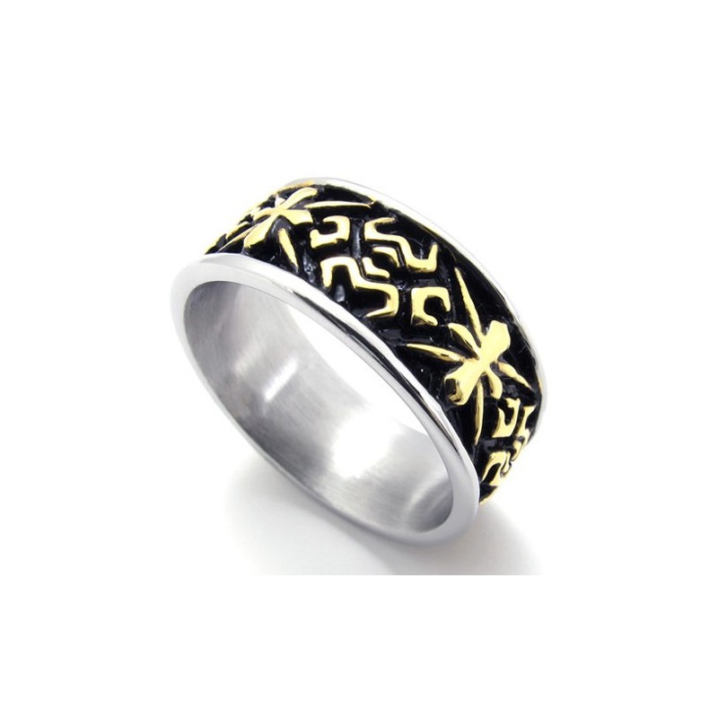 Guld Vintage Titanring Guld Vintage Titanring