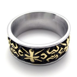 Guld Vintage Titanring