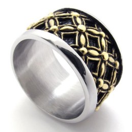 Färgad Vintage Titanring