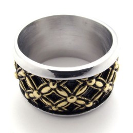 Färgad Vintage Titanring