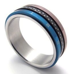 Färgad Titanring