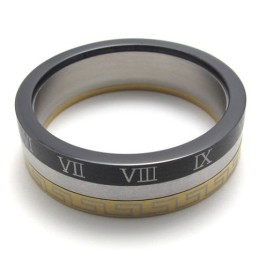 Färgad Titanring