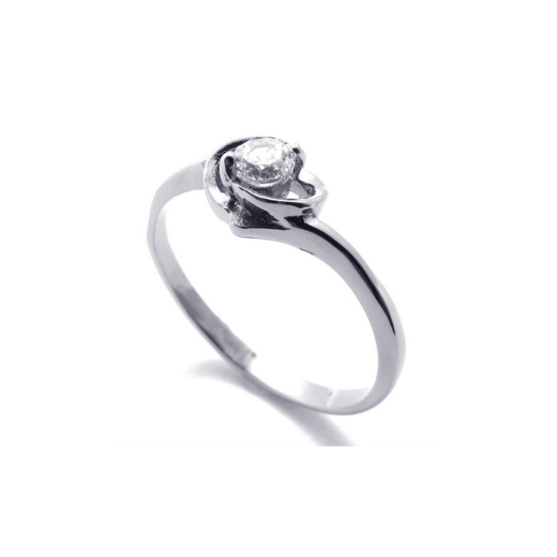 Diamantring I Titan För Kvinnor Diamantring I Titan För Kvinnor