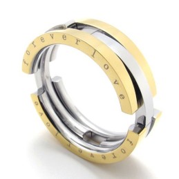 Pussel Guld Titanring