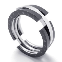 Pussel Svart Titanring