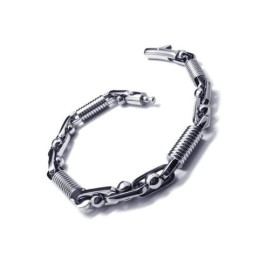 Herrarmband I Silver 316L Rent Titan För Pojkar