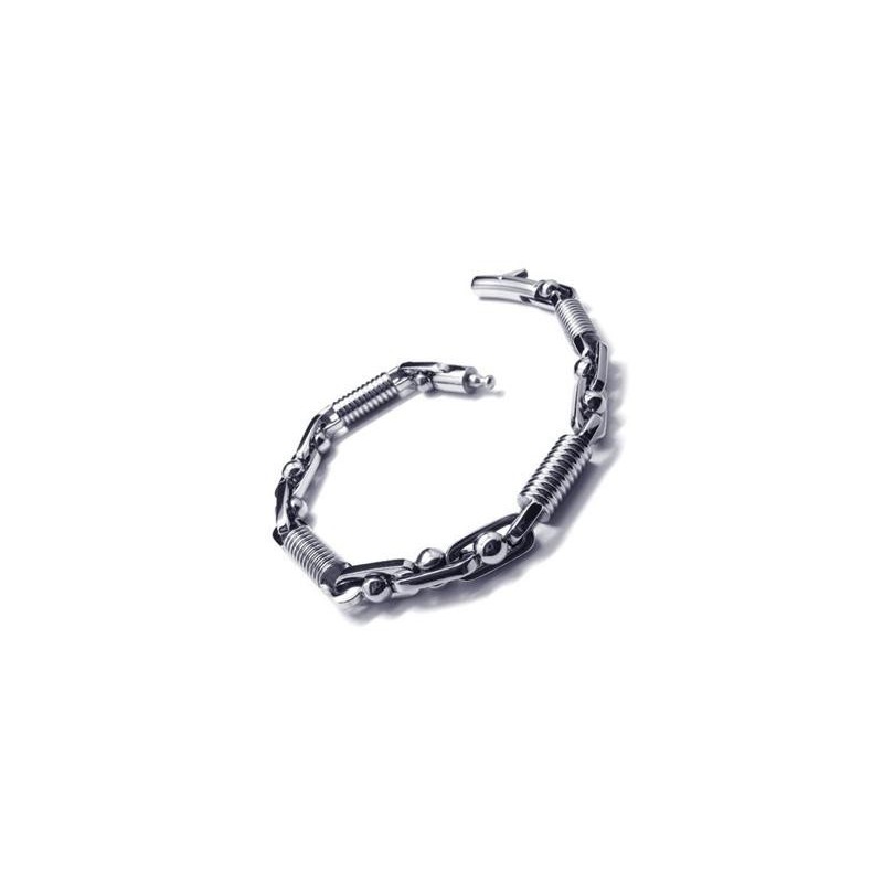 Herrarmband I Silver 316L Rent Titan För Pojkar Herrarmband I Silver 316L Rent Titan För Pojkar
