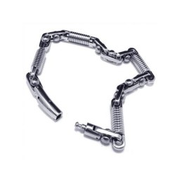Herrarmband I Silver 316L Rent Titan För Pojkar