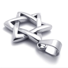 Turhexagram Titanhänge