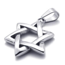 Turhexagram Titanhänge