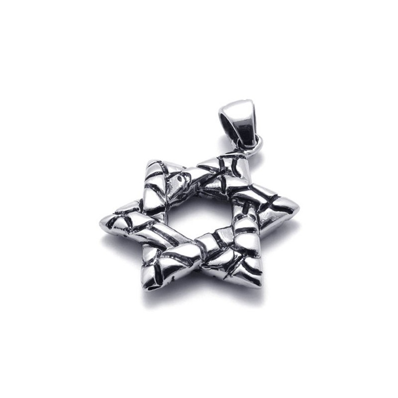 Turhexagram Titanhänge Turhexagram Titanhänge