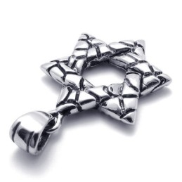 Turhexagram Titanhänge