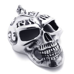 Skull Mask Titanhänge