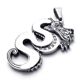 Silver Dragon Titanhänge