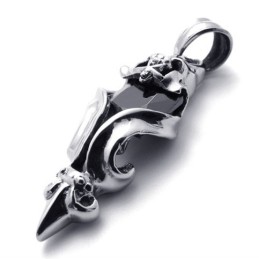 Svart Diamant Titanhänge