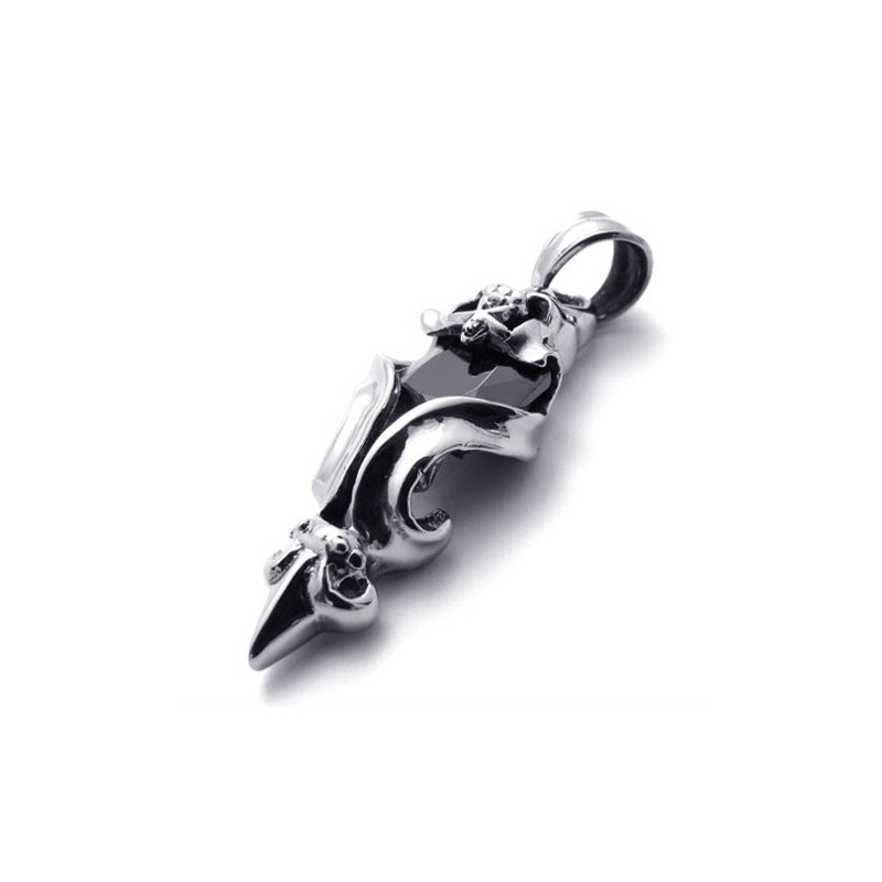 Svart Diamant Titanhänge Svart Diamant Titanhänge