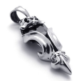 Svart Diamant Titanhänge