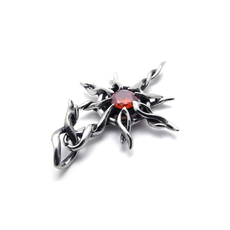 Röd Diamant Titanhänge Röd Diamant Titanhänge