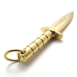 Gulddolk Titanhänge