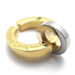 Gold Lovers Titanhänge För Kvinnor