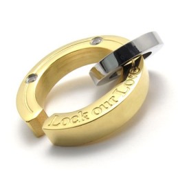 Gold Lovers Titanhänge För Kvinnor
