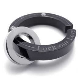 Black Lovers Titanhänge För Män