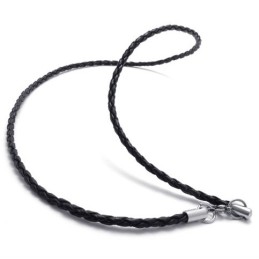 Svart 20-Tums Titanhalsband