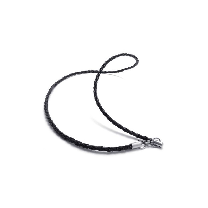 Svart 20-Tums Titanhalsband Svart 20-Tums Titanhalsband