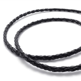 Svart 20-Tums Titanhalsband