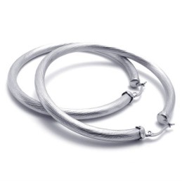 Ring Titanörhängen