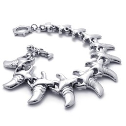 8,7 Tums Horn-Titanarmband