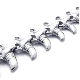 8,7 Tums Horn-Titanarmband