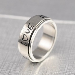 Kärleksrotation Titanring