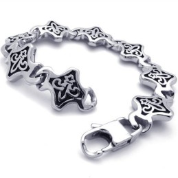 8,7 Tums Retro Titanarmband