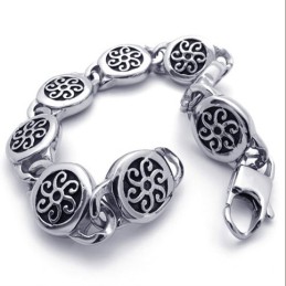 8,7 Tums Retro Titanarmband
