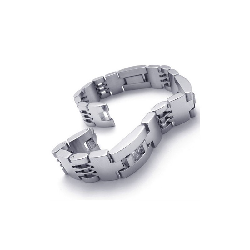 8,5 Tums Diamant Titanarmband 8,5 Tums Diamant Titanarmband