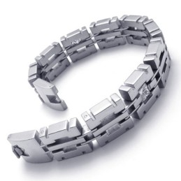 8,1 Tums Diamant Titanarmband