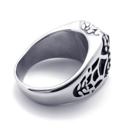 Ädelstensring I Titan