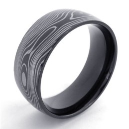 Svart Titanring