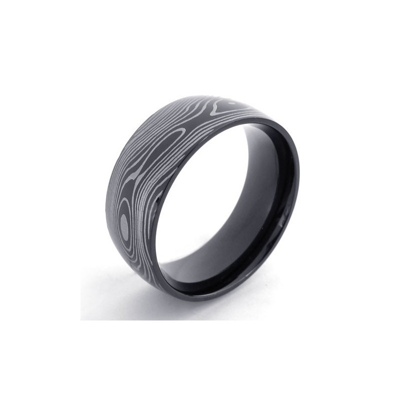 Svart Titanring Svart Titanring