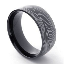 Svart Titanring