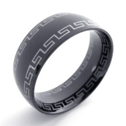 Svart Titanring
