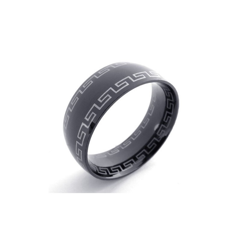 Svart Titanring Svart Titanring