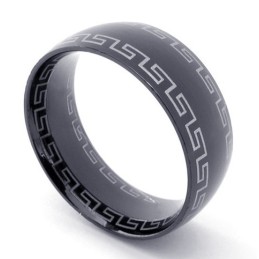 Svart Titanring