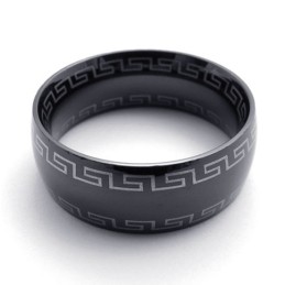 Svart Titanring